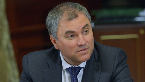 Первый заместитель руководителя администрации президента РФ Вячеслав Володин